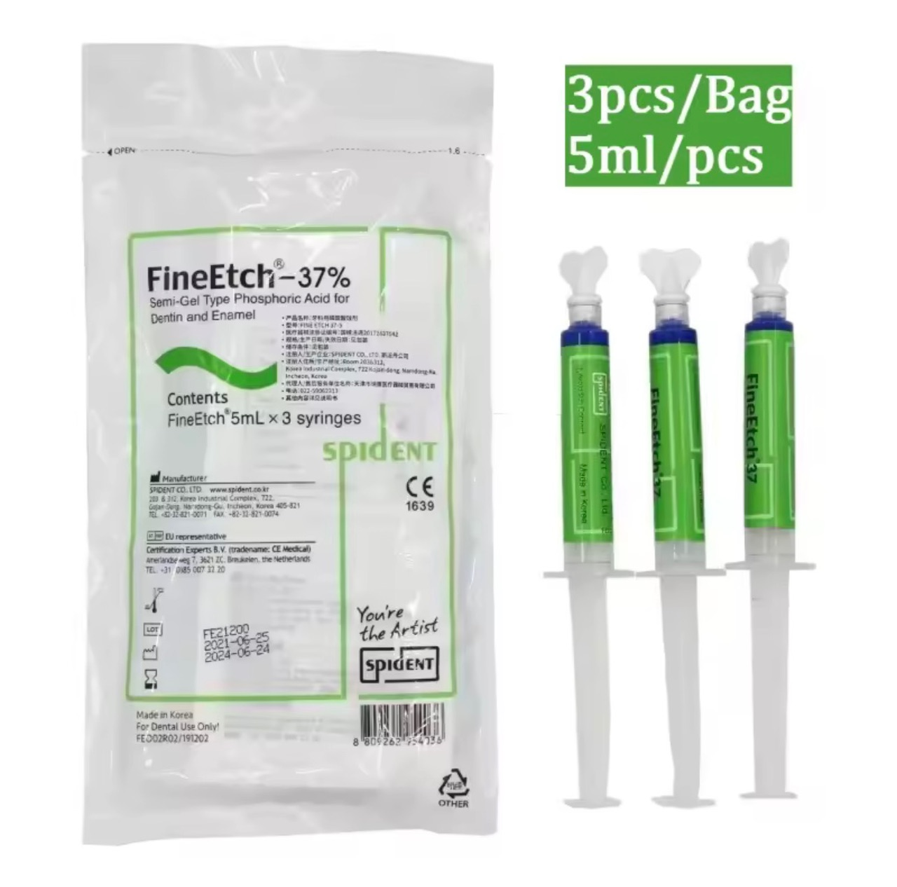 Dental Etchant Gel – Curetech Medical Equipment Trading LLC